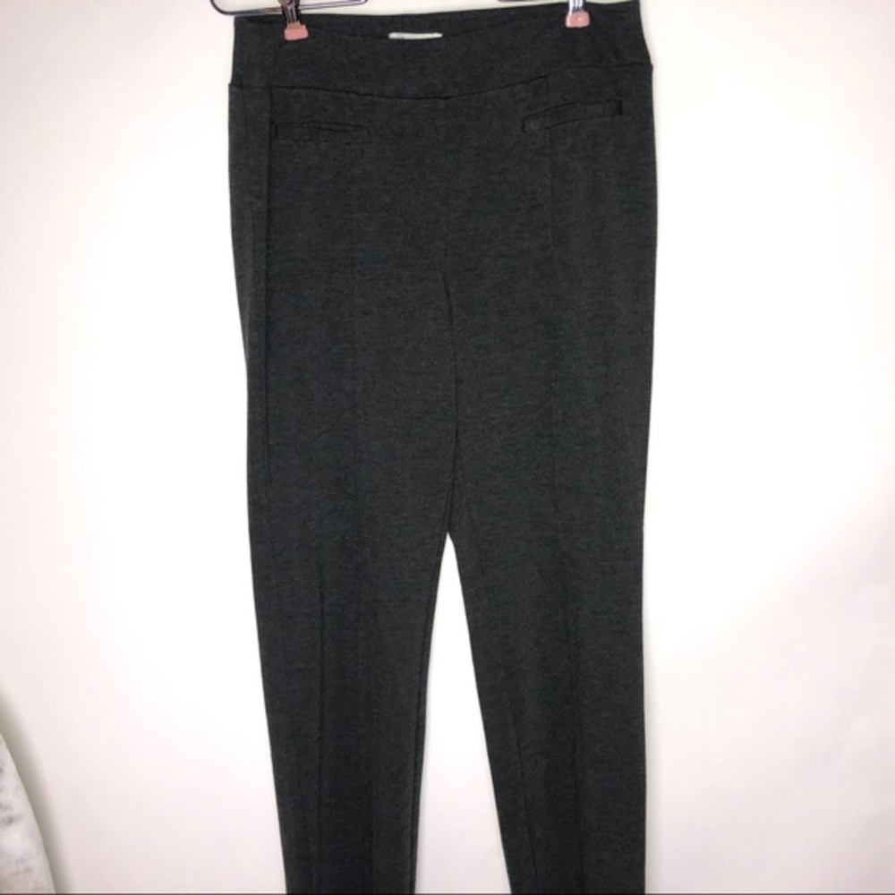 Cato Charcoal Gray Classic‎ Goth Pants Women's Medium Casual Pull Ons